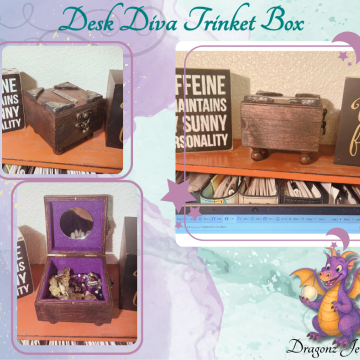 Desk Diva Trinket Box