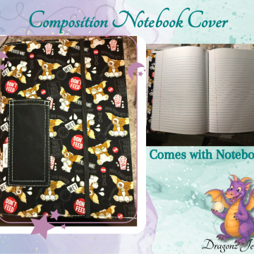 Composition Notebook Cover with Notebook