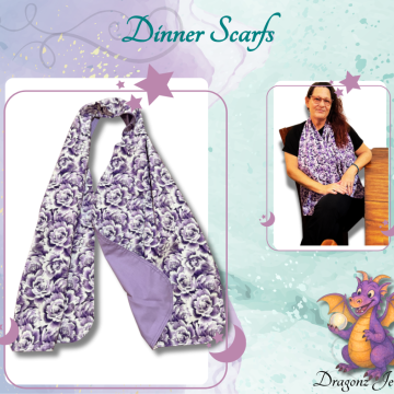 Reversible Dinner Scarves