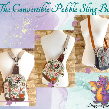 Convertible Pebble Sling Bag
